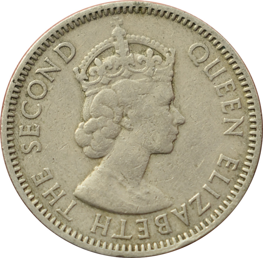 Východokaribské štáty 25 Cents 1955