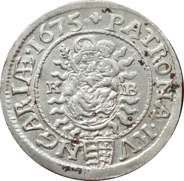 Leopold I. 3 Kreutzer 1675 K.B.