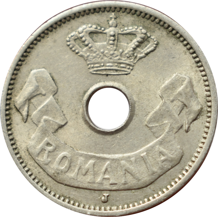 Rumunsko 5 Bani 1906 J