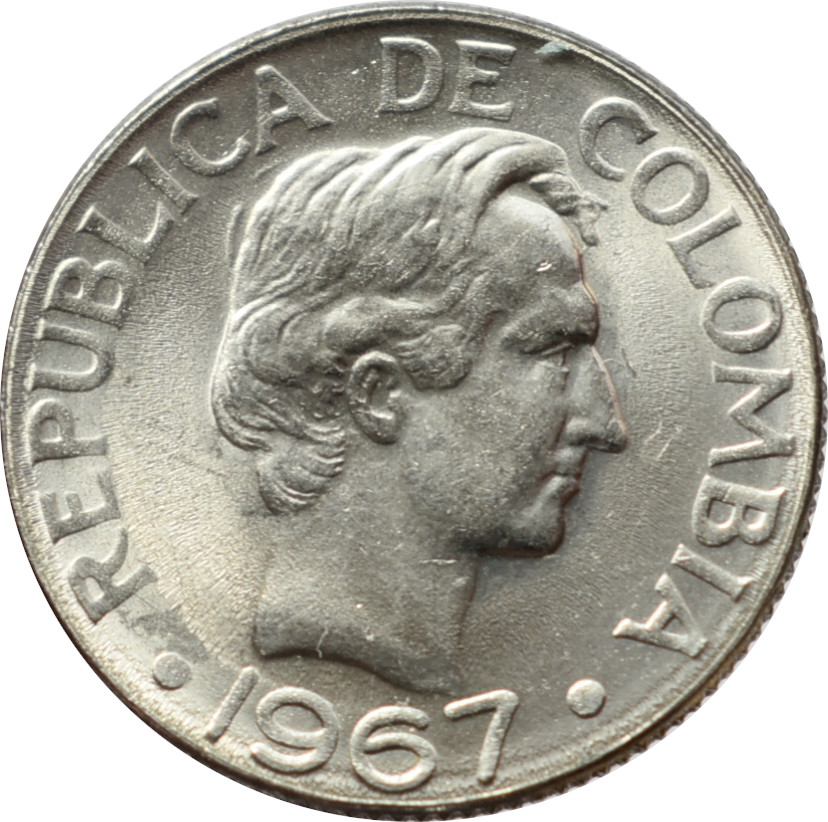 Kolumbia 10 Centavos 1967