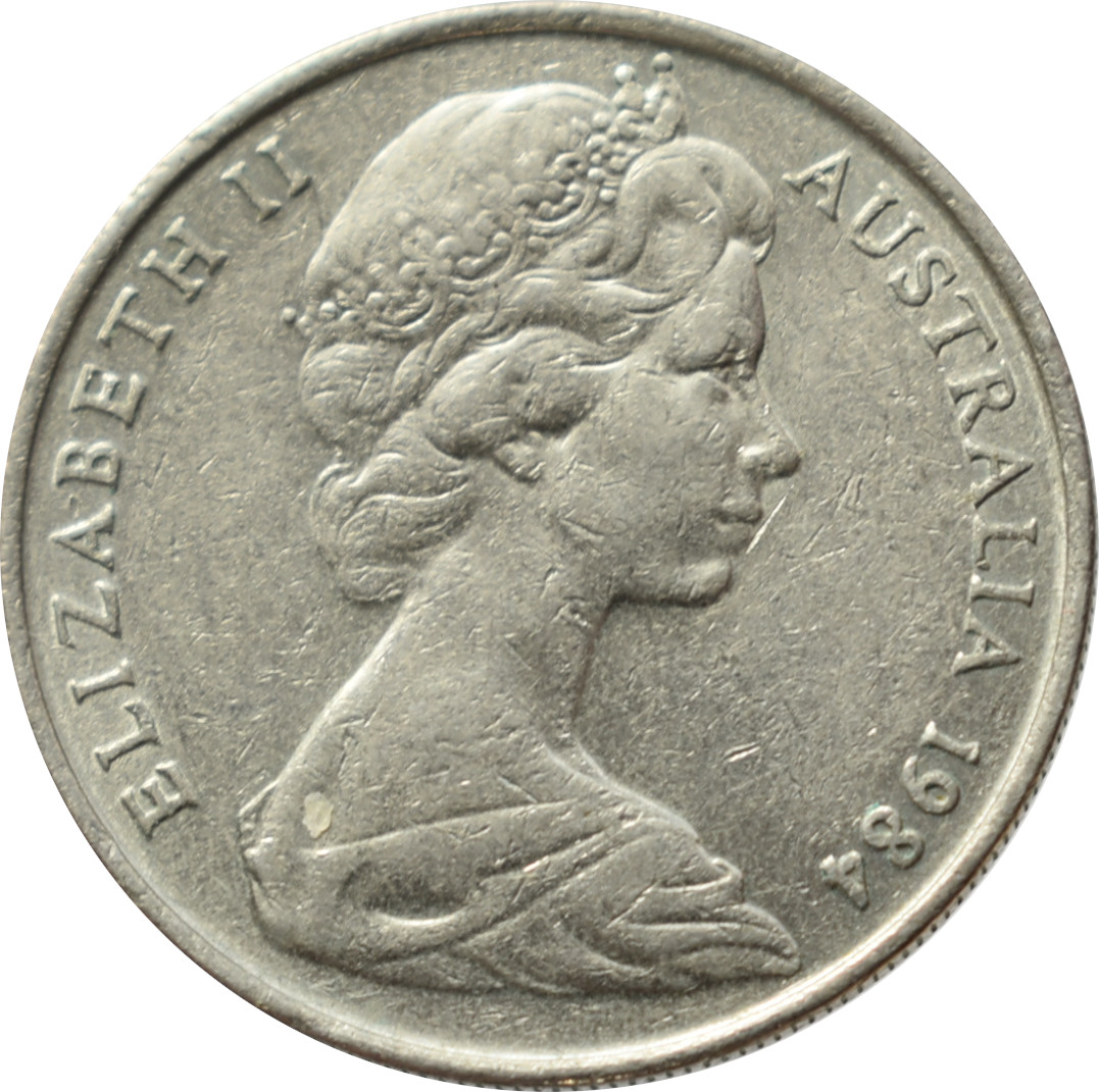Austrália 10 Cents 1984