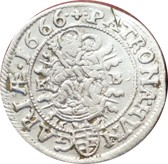 Leopold I. 3 Kreutzer 1666 K.B.