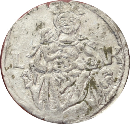 Ludovít II. 1522 L-K Denár