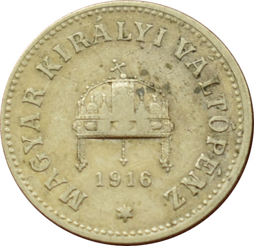F.J. 10 Fillér 1916 K.B