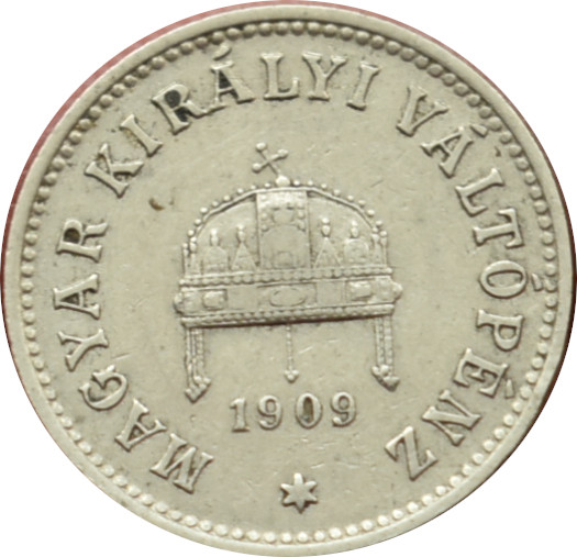 F.J. 10 Fillér 1909 K.B