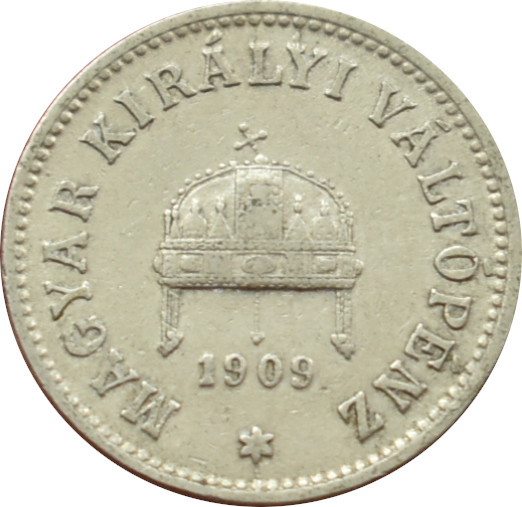F.J. 10 Fillér 1909 K.B