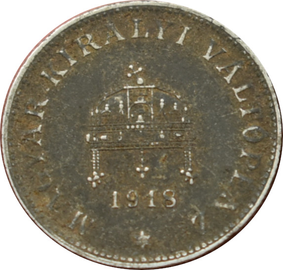 F.J. 20 Fillér 1918 K.B.