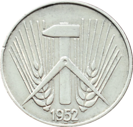 DDR 5 Pfennig 1952 E