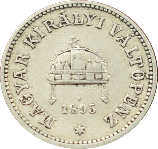 F.J. 10 Fillér 1895 K.B