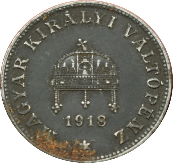 F.J. 20 Fillér 1918 K.B.
