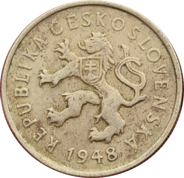 ČSR 2 Kčs 1948