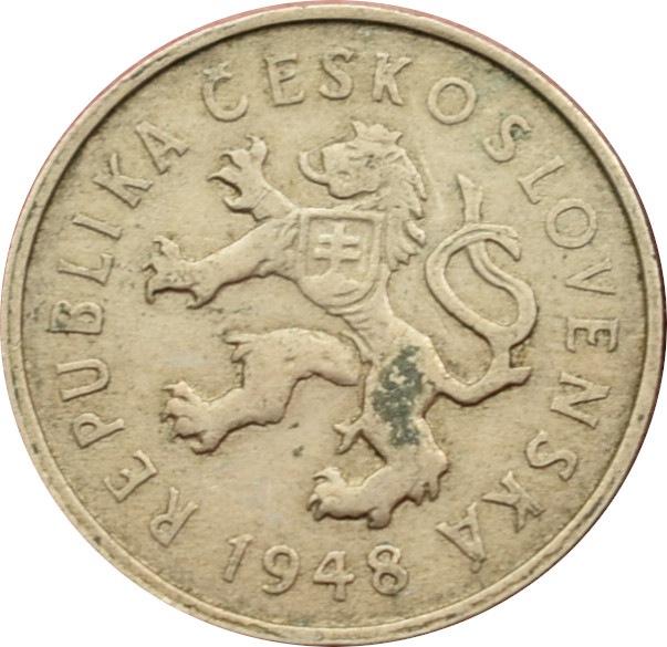 ČSR 2 Kčs 1948