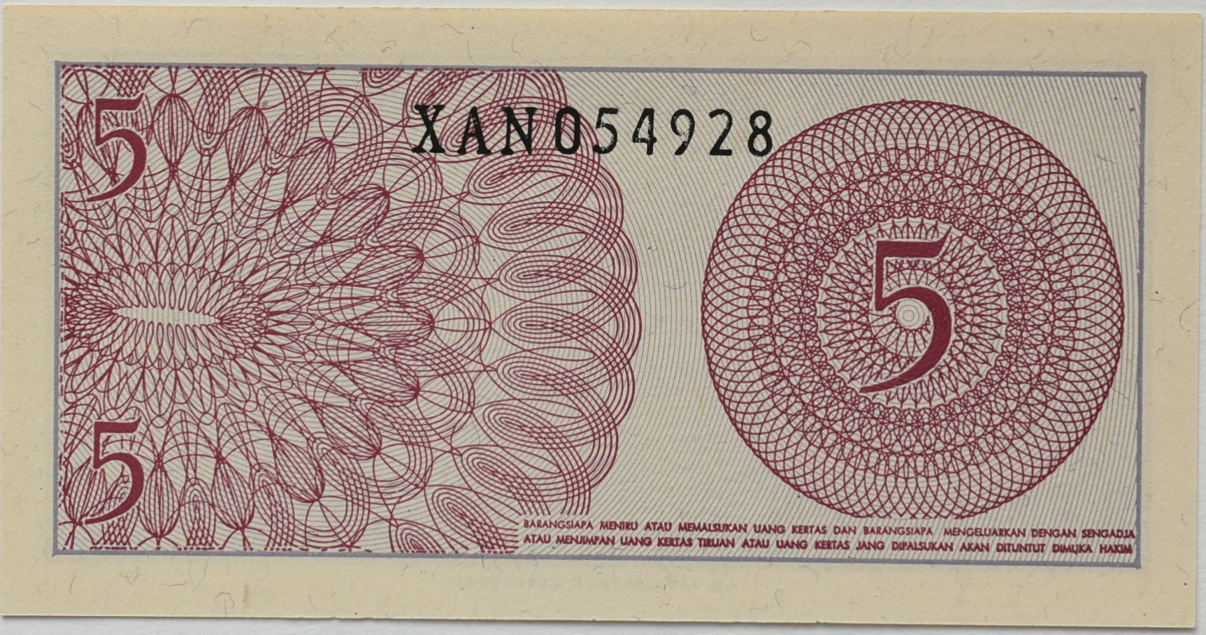 Indonézia 5 Sen 1964