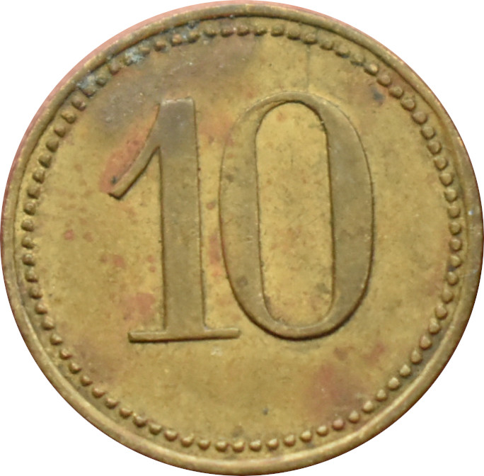 Nemecko žeton 10 Werth-Marke