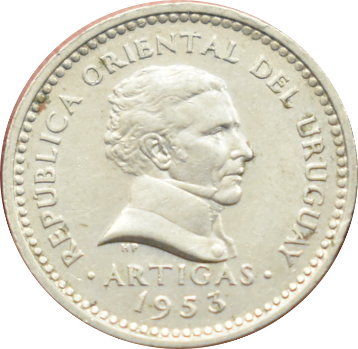 Uruguaj 5 Centesimos 1953