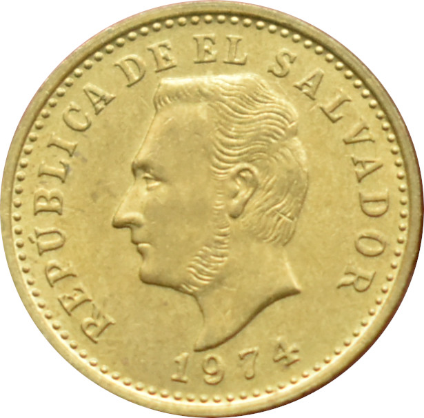 Salvádor 2 Centavos 1974