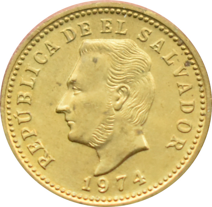 Salvádor 3 Centavos 1974