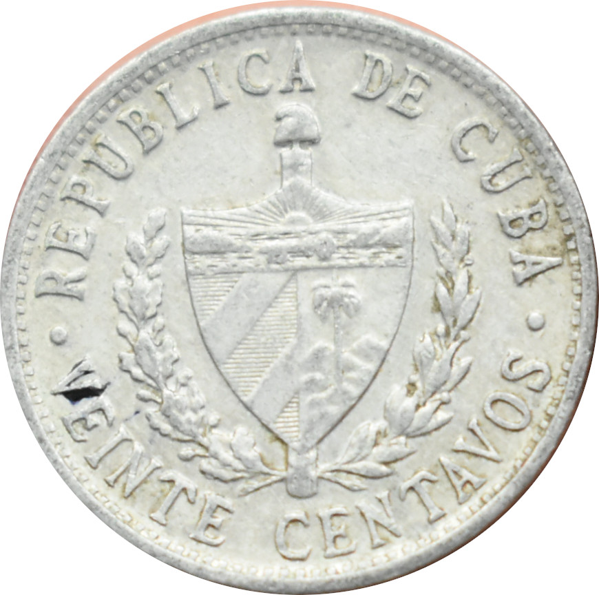 Kuba 20 Centavos 1971