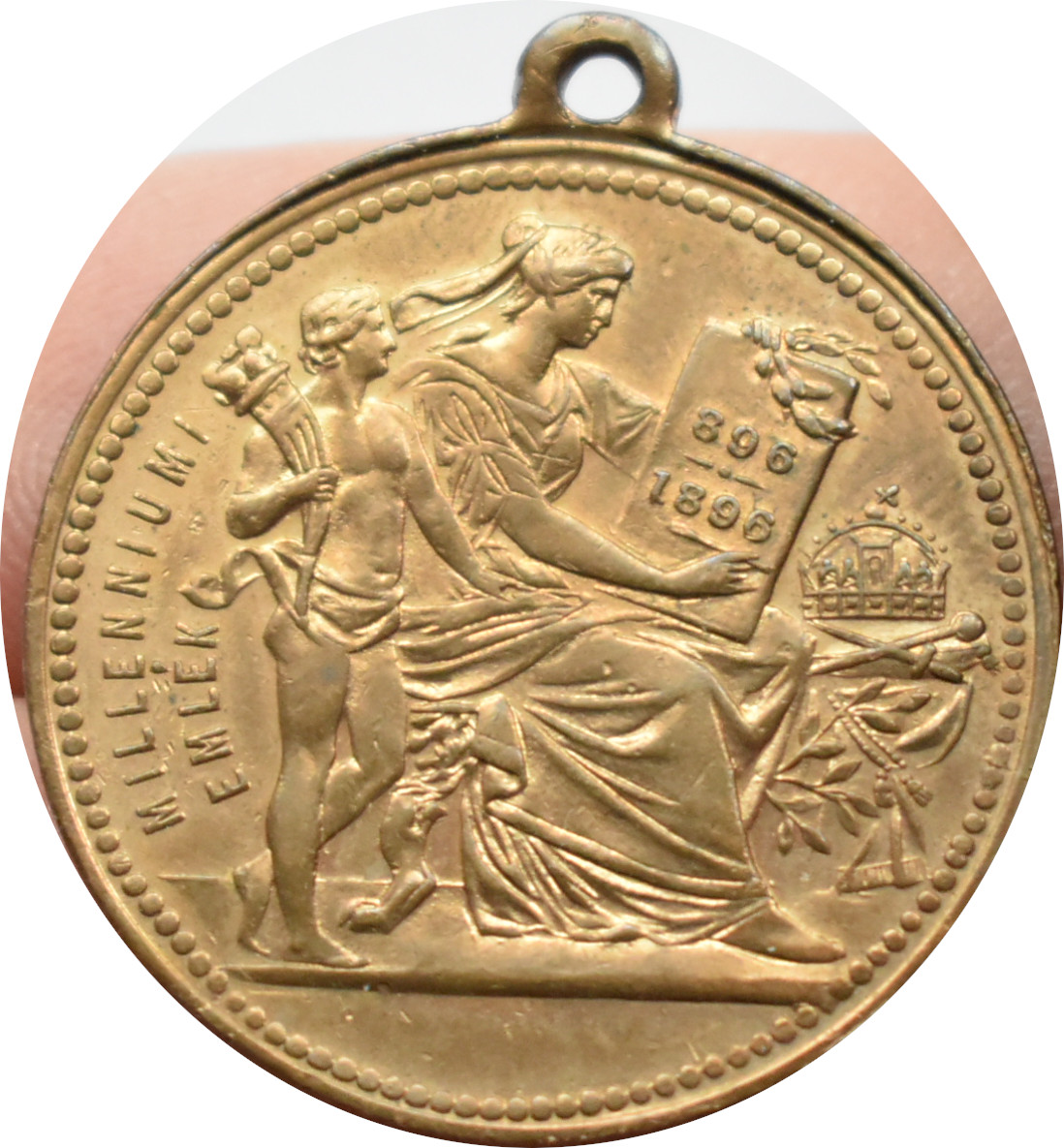 F.J. medaila 896-1896