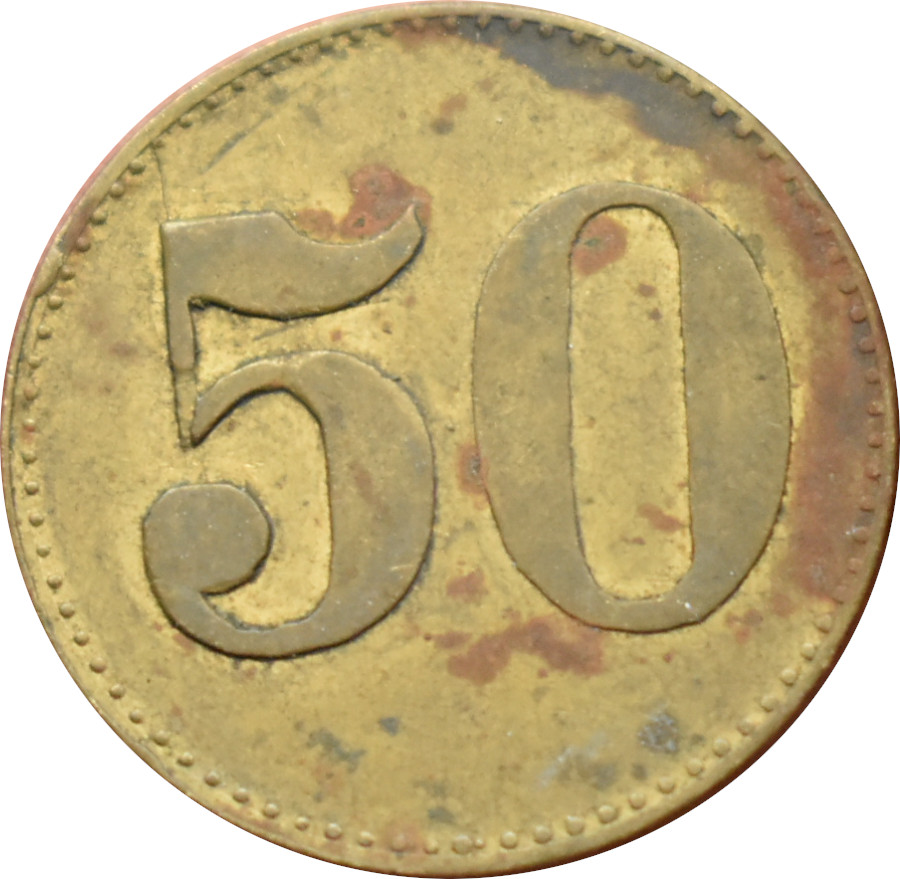 Nemecko žetón Wert-Marke 50