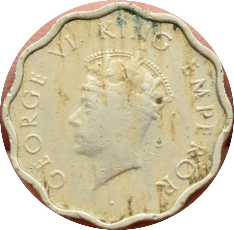 Britská India 1 Anna 1939