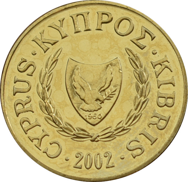 Cyprus 10 Cents 2002
