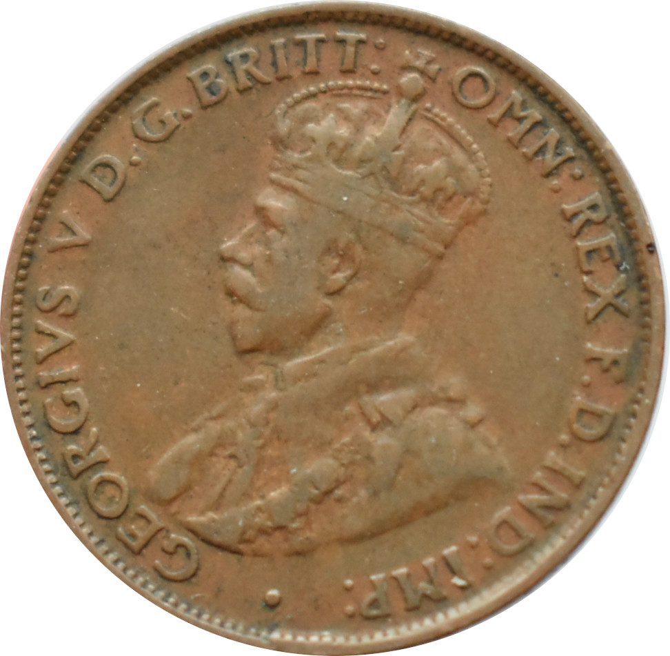 Austrália 1/2 Penny 1927