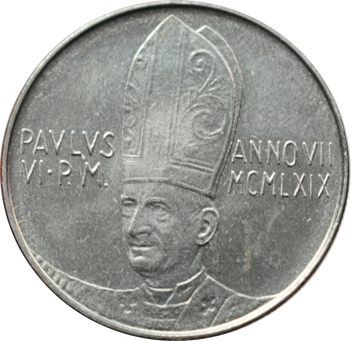 Vatikán 50 Lira 1969
