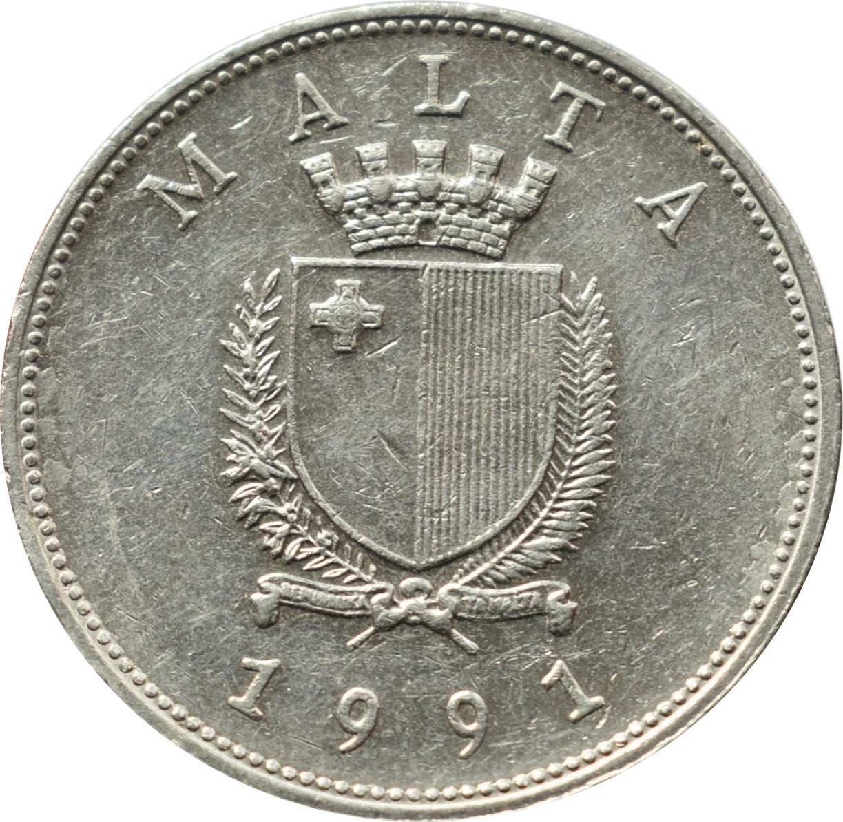 Malta 1 Lira 1991