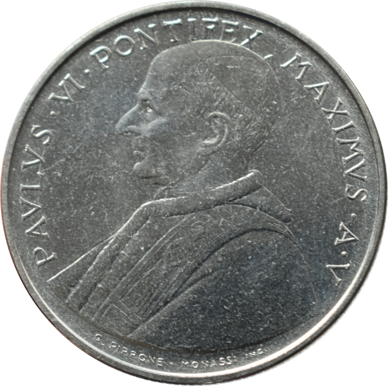 Vatikán 100 Lira 1967