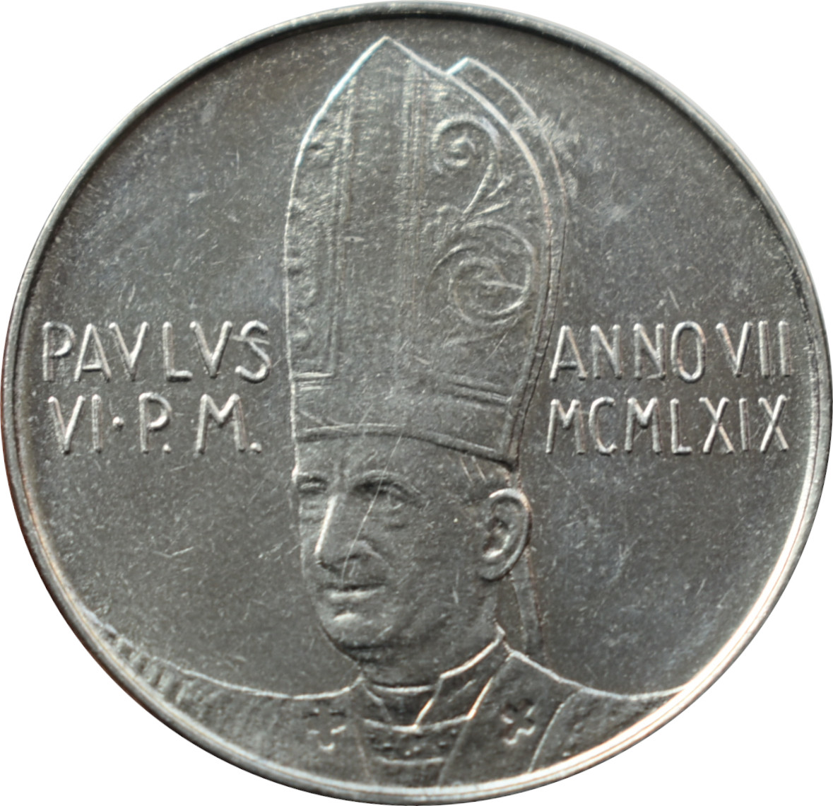 Vatikán 50 Lira 1969