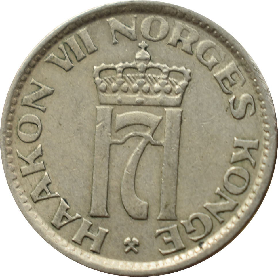 Nórsko 50 Ore 1957
