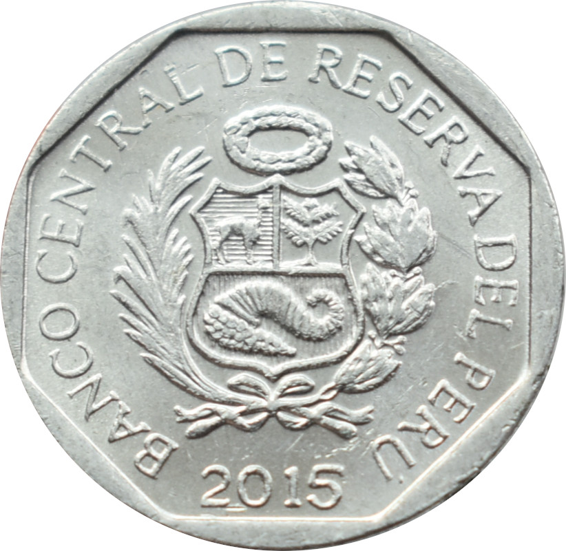 Peru 5 Centimos 2015