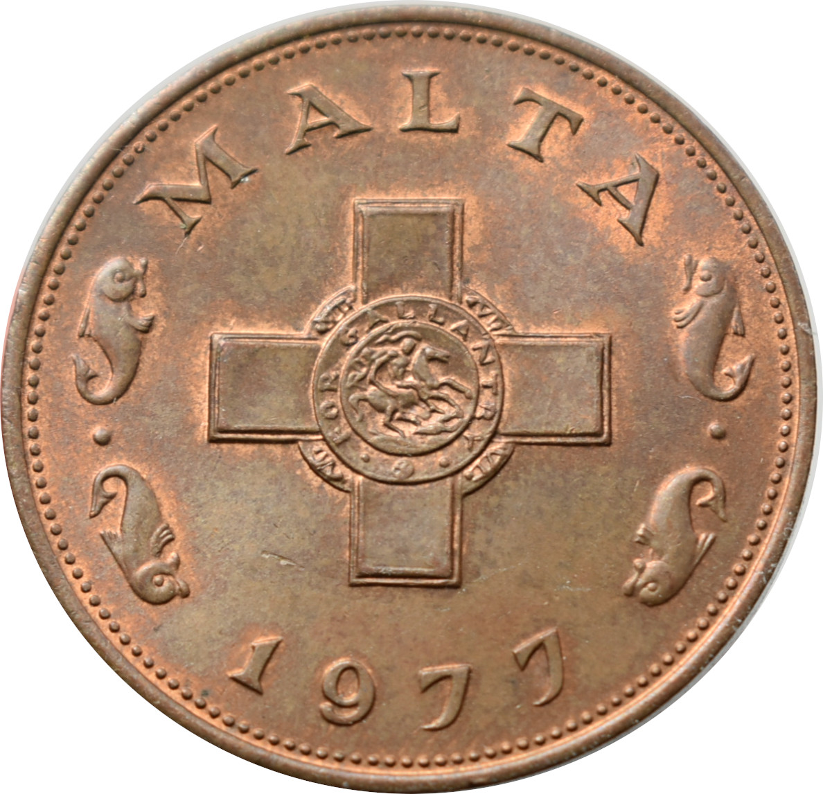 Malta 1 Cent 1977