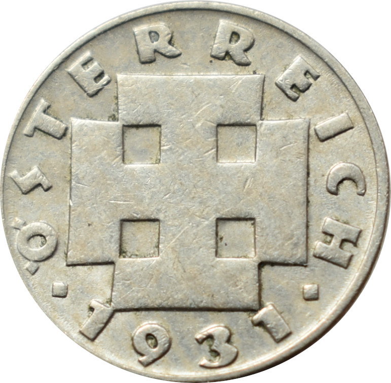 Rakúsko 5 Groschen 1931