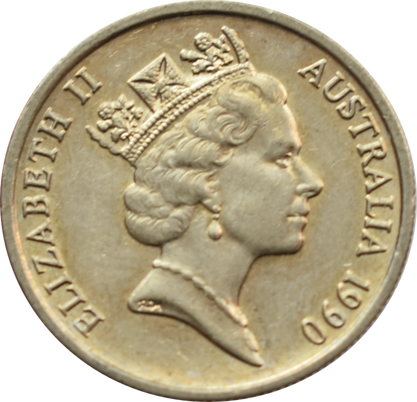 Austrália 5 Cents 1990