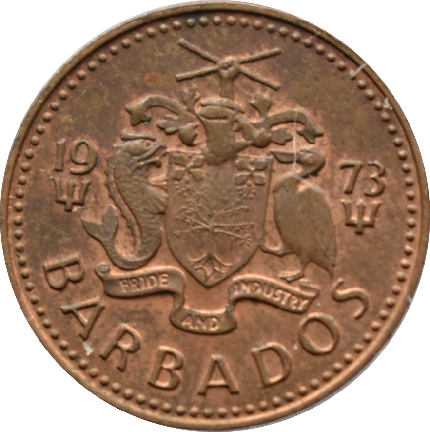 Barbados 1 Cent 1973