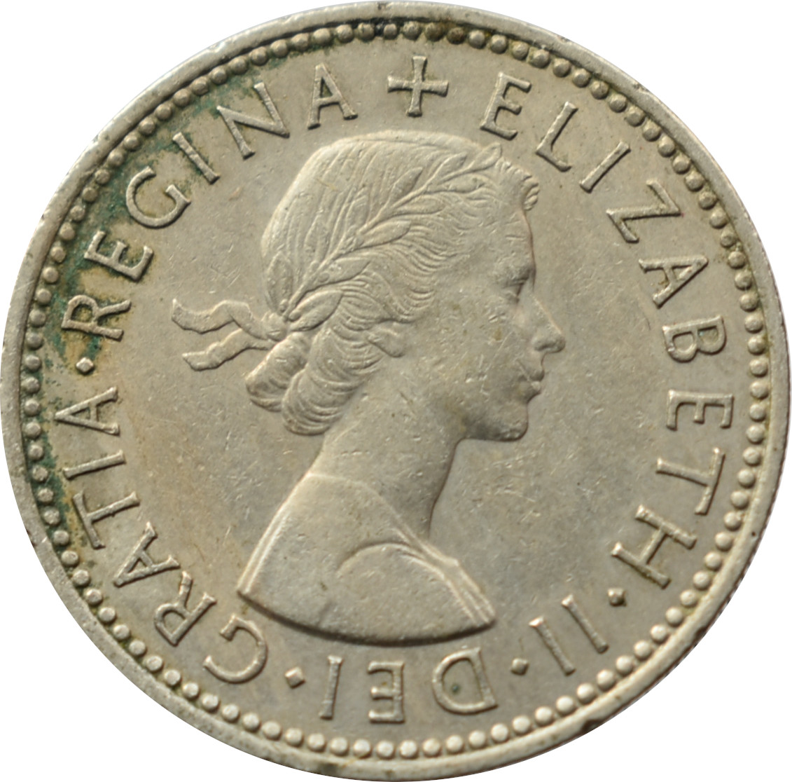 Anglicko 1 Shilling 1955