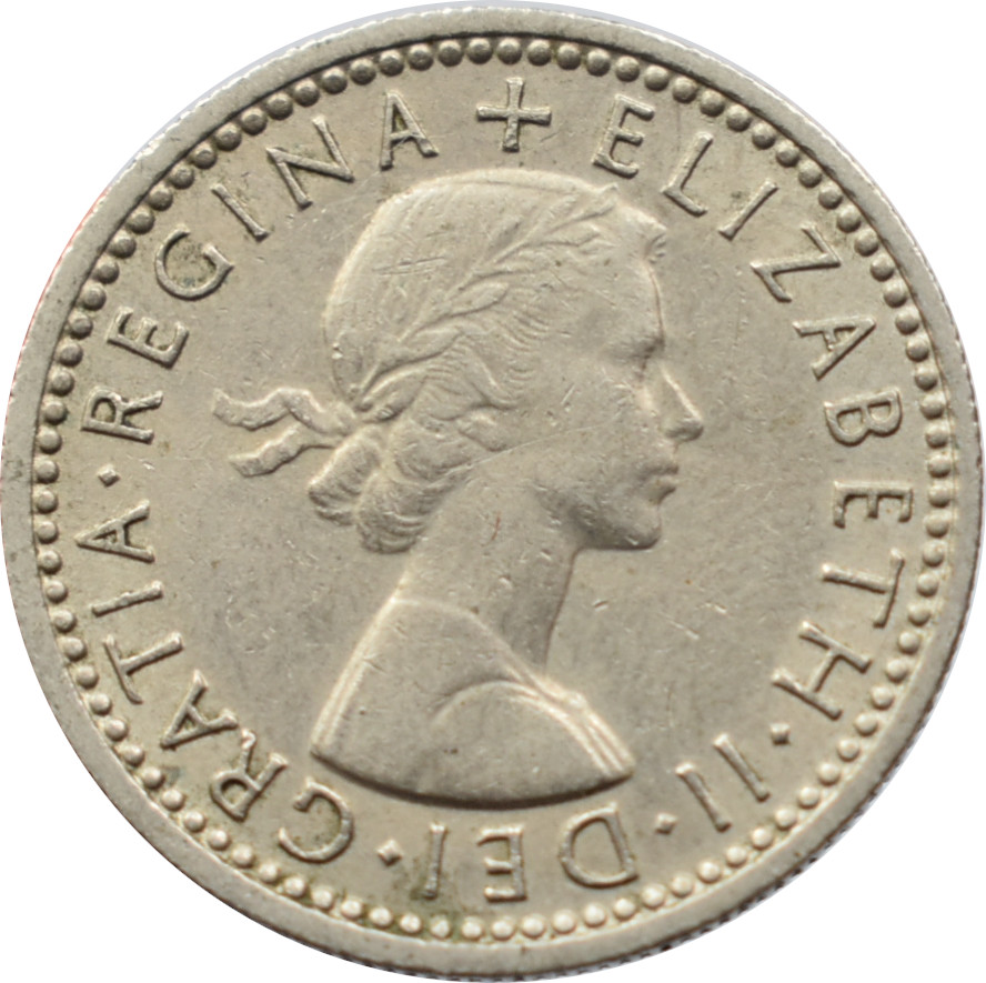 Anglicko 6 Pence 1961