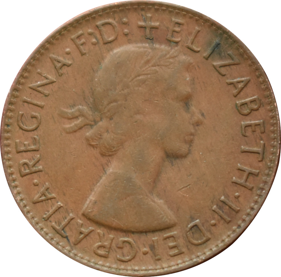 Austrália 1 Penny 1960