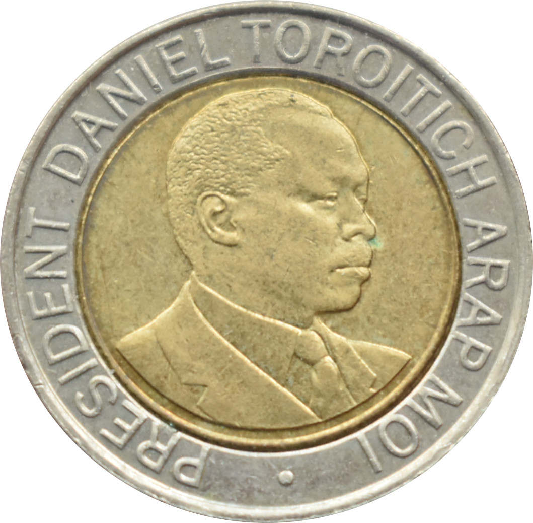 Keňa 20 Shillings 1998