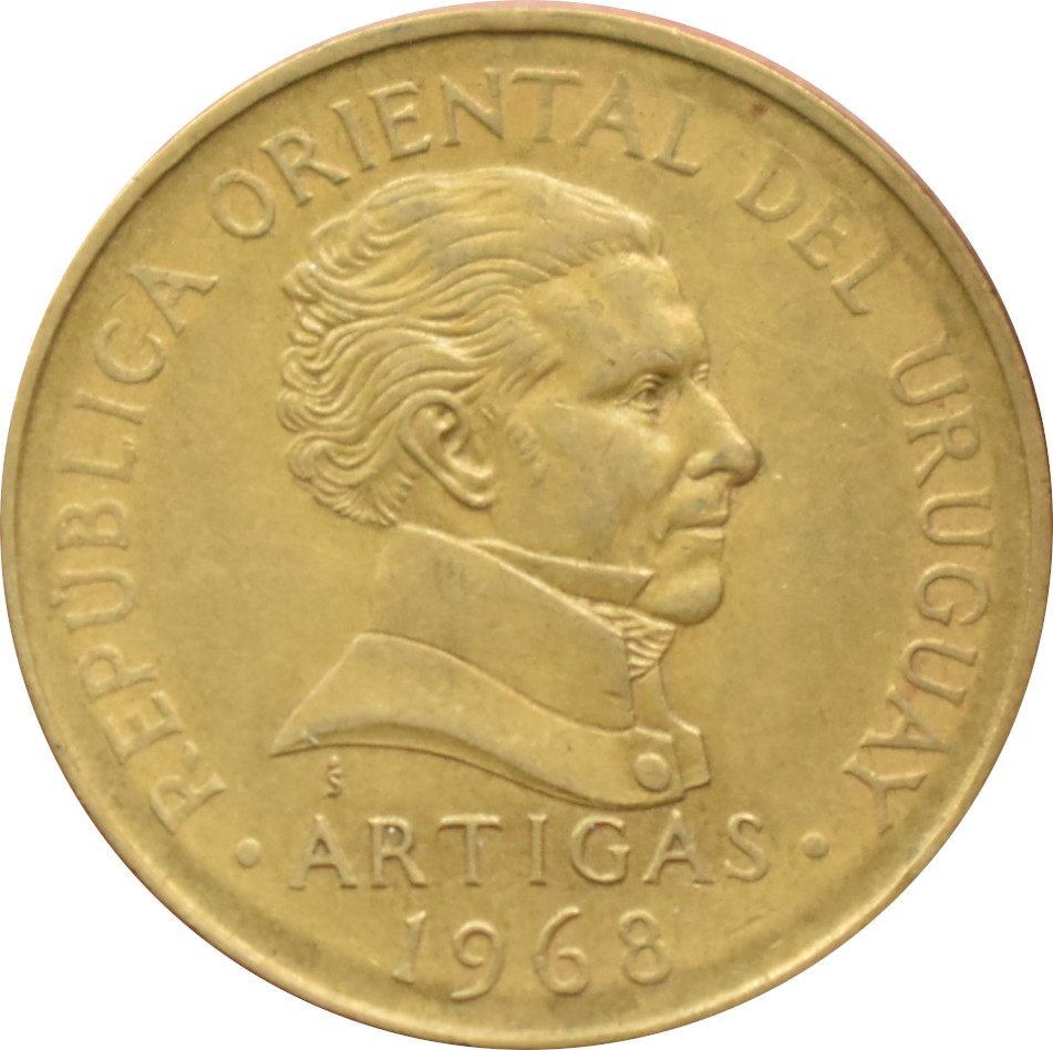 Uruguaj 10 Pesos 1968