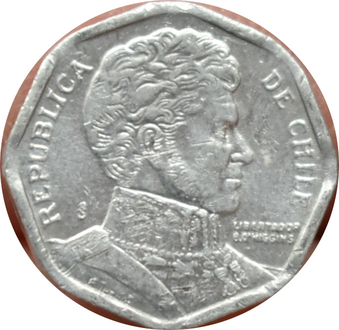 Čile 1 Peso 2002