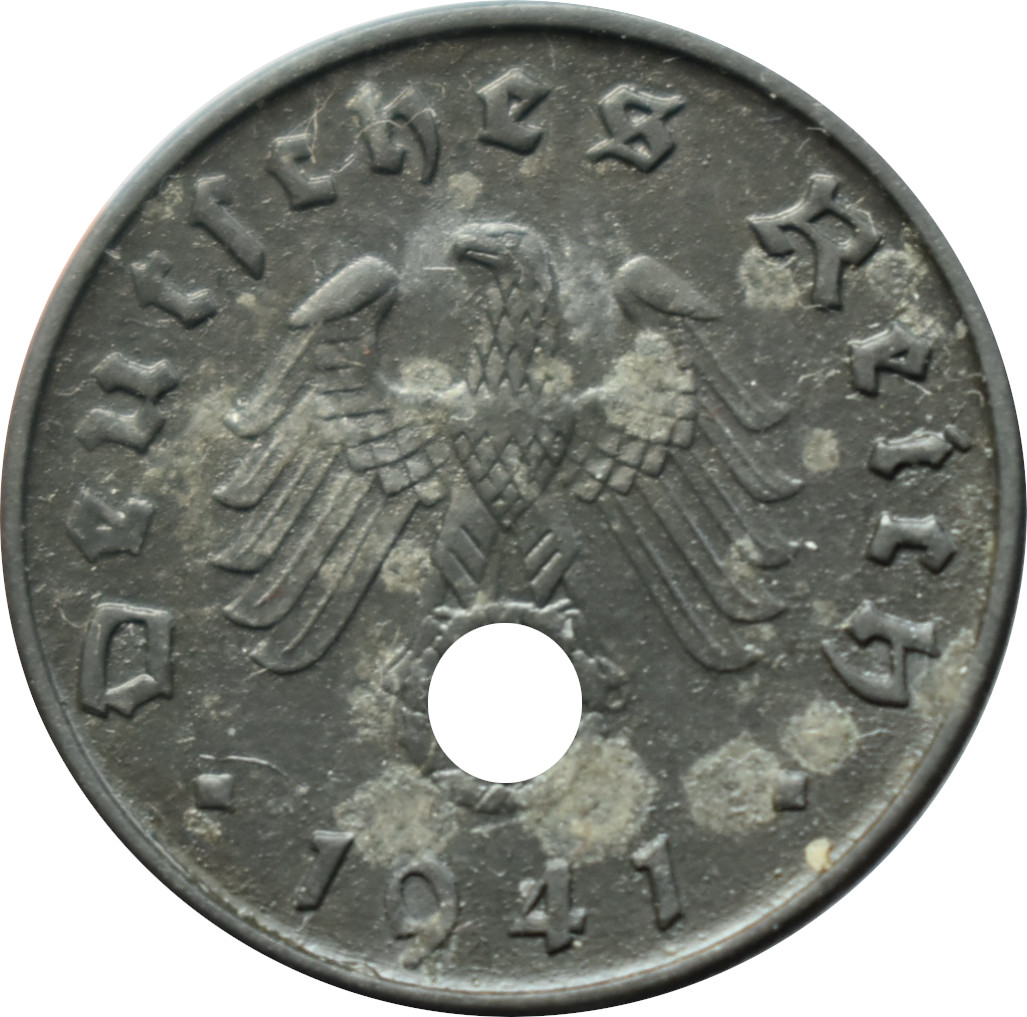 Nemecko - Tretia ríša 10 Reichspfennig 1941 D