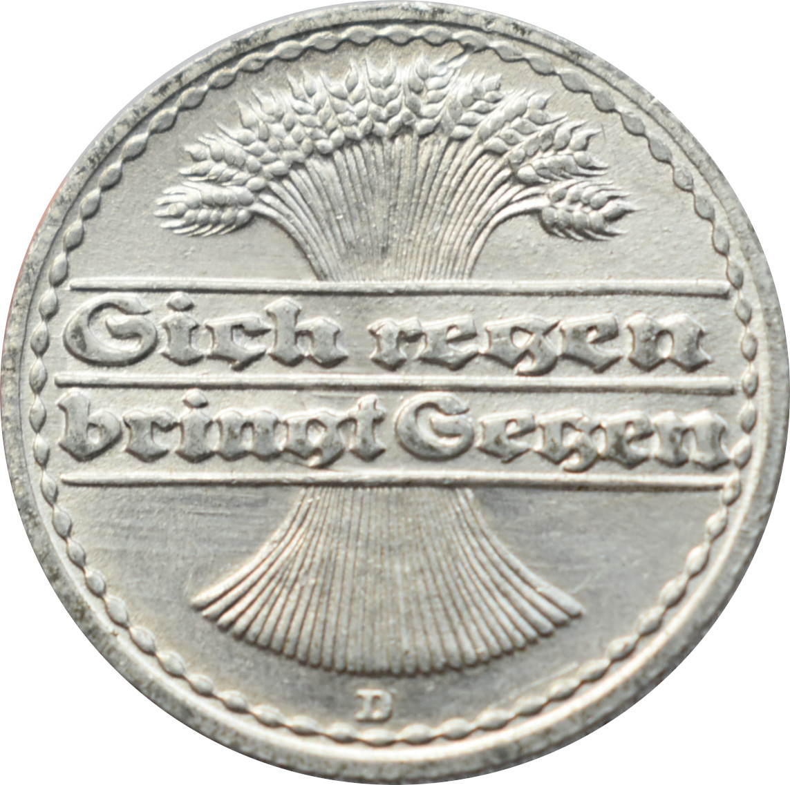 Nemecko - Weimarská republika 50 Pfennig 1921 D
