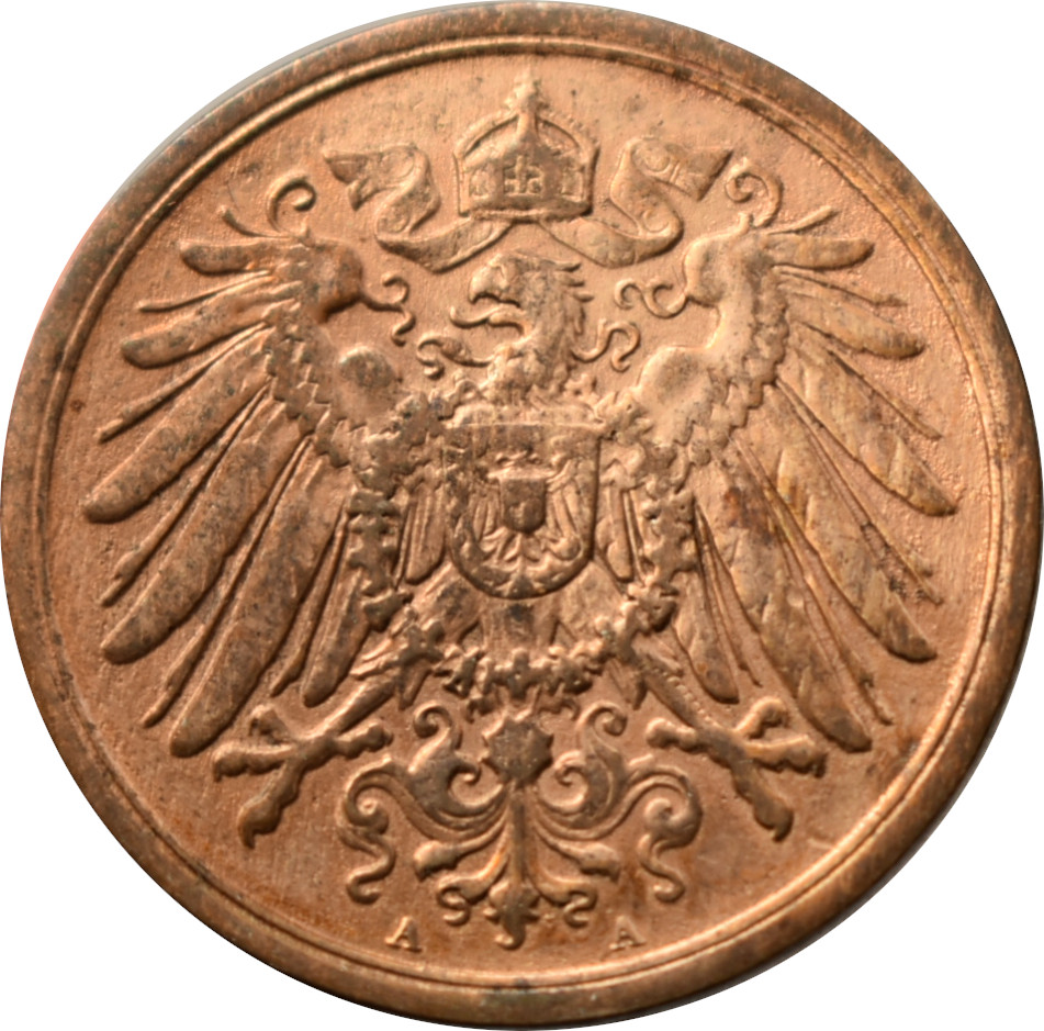 Nemecko - Nemecká ríša 2 Pfennig 1907 A