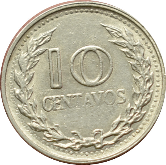 Kolumbia 10 Centavos 1974