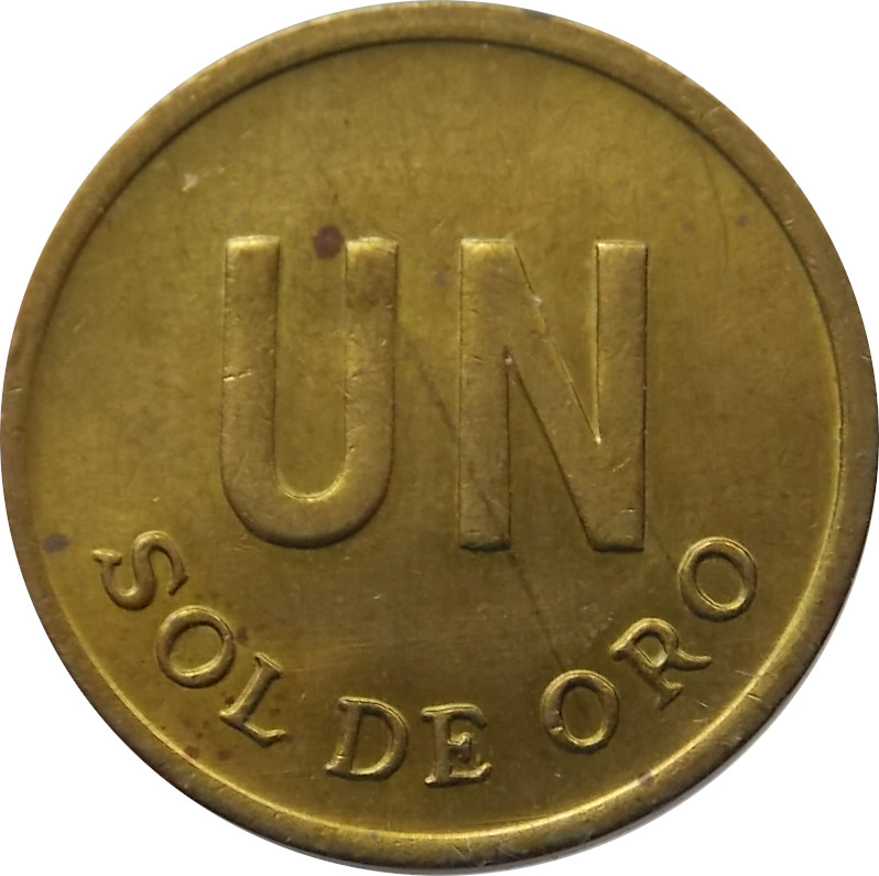 Peru 1 Sol de Oro 1976