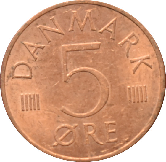 Dánsko 5 Ore 1984