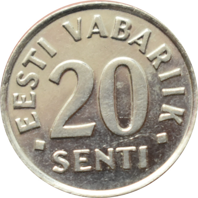 Estónsko 20 Senti 2003